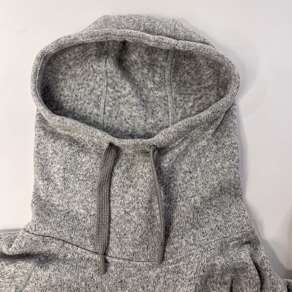 Nike Hoodie Sweatshirt Womens XS Gray Pullover Hypernatural Therma Fit Thumbhole - Picture 7 of 12